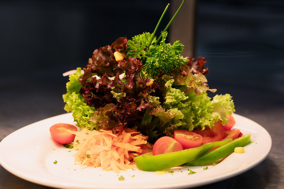 Gastronomy in the Hotel Susato - mixed salad