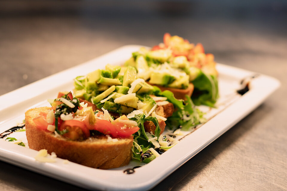 Gastronomy at the Hotel Susato - Bruscetta